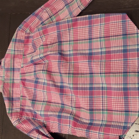 Ralph Lauren Plaid button down shirt for boys - Picture 2 of 2